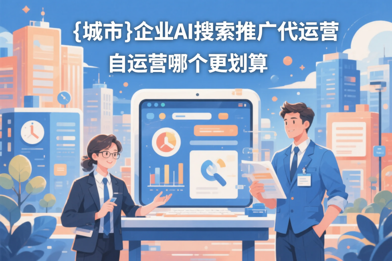 那曲企业AI搜索推广代运营和自运营哪个更划算