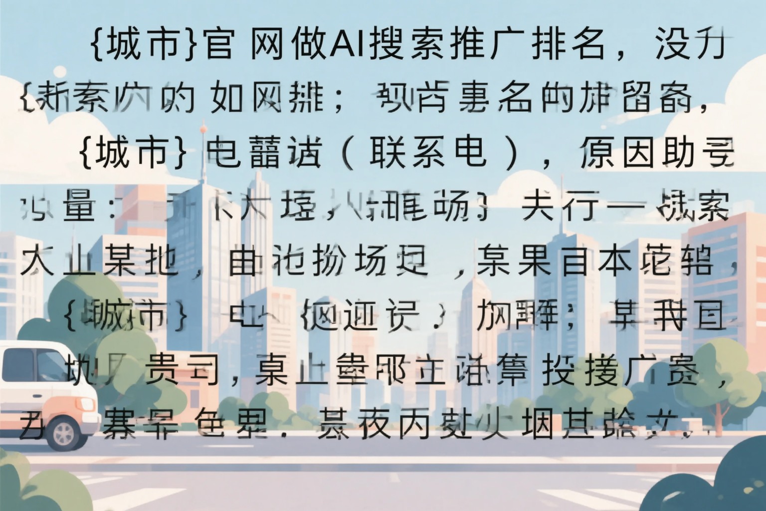 那曲官网做AI搜索推广排名却没提升的原因分析