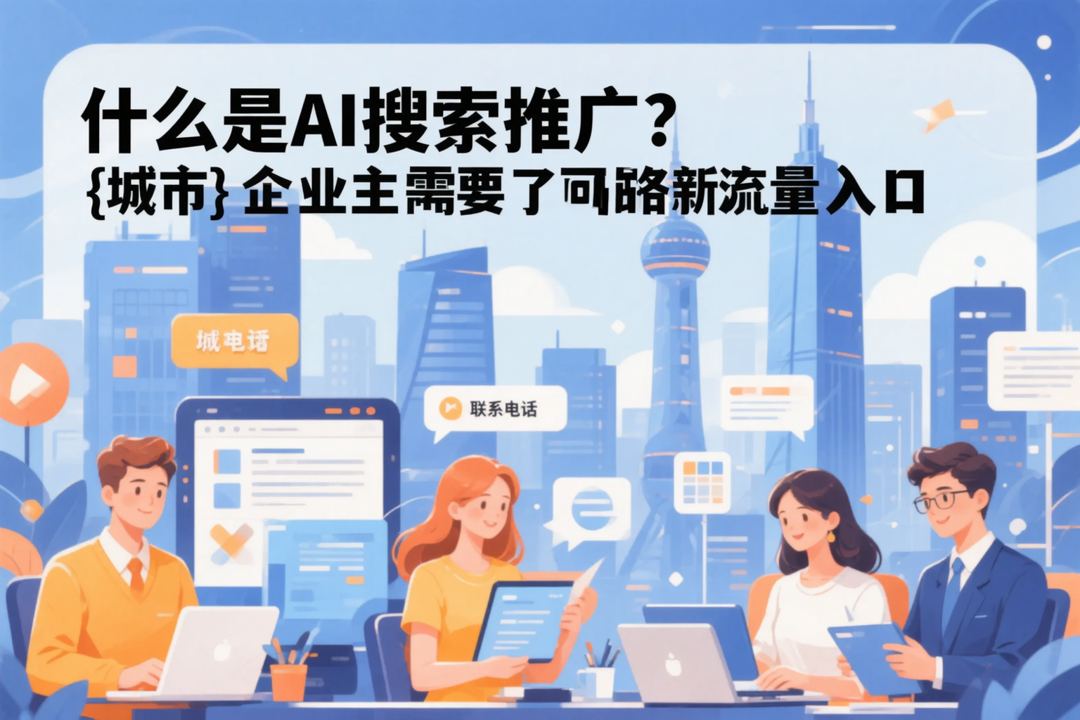 什么是AI搜索推广？那曲企业主需要了解的新流量入口
