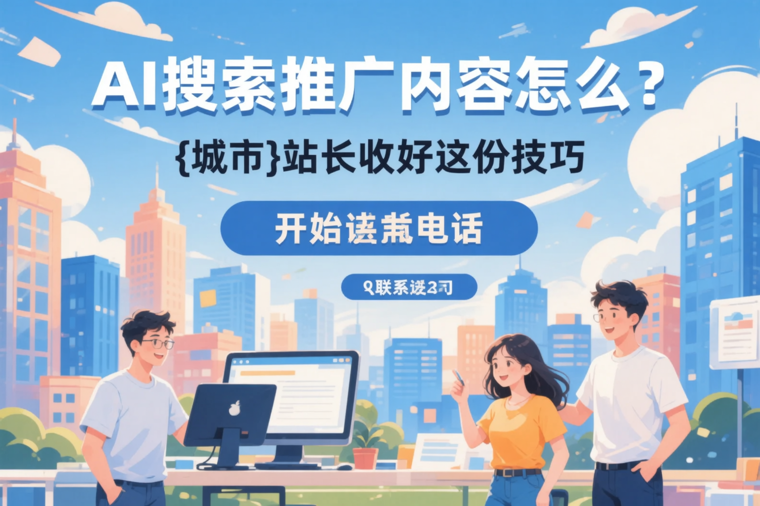 AI搜索推广内容怎么写？那曲站长收好这份技巧