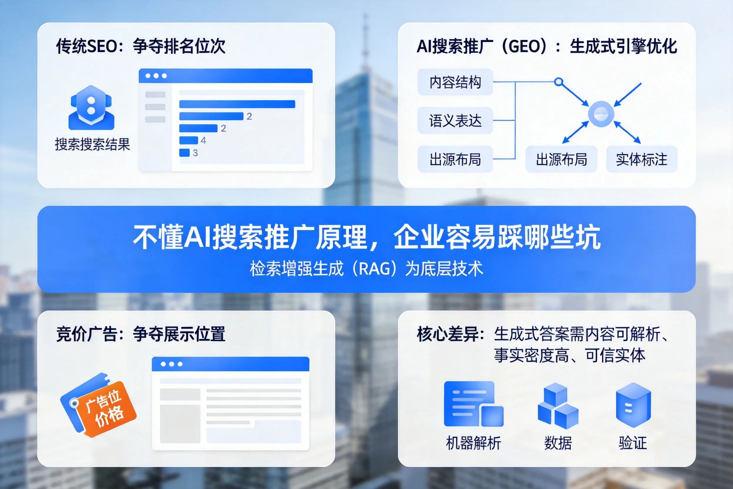 不懂AI搜索推广原理，那曲企业容易踩哪些坑