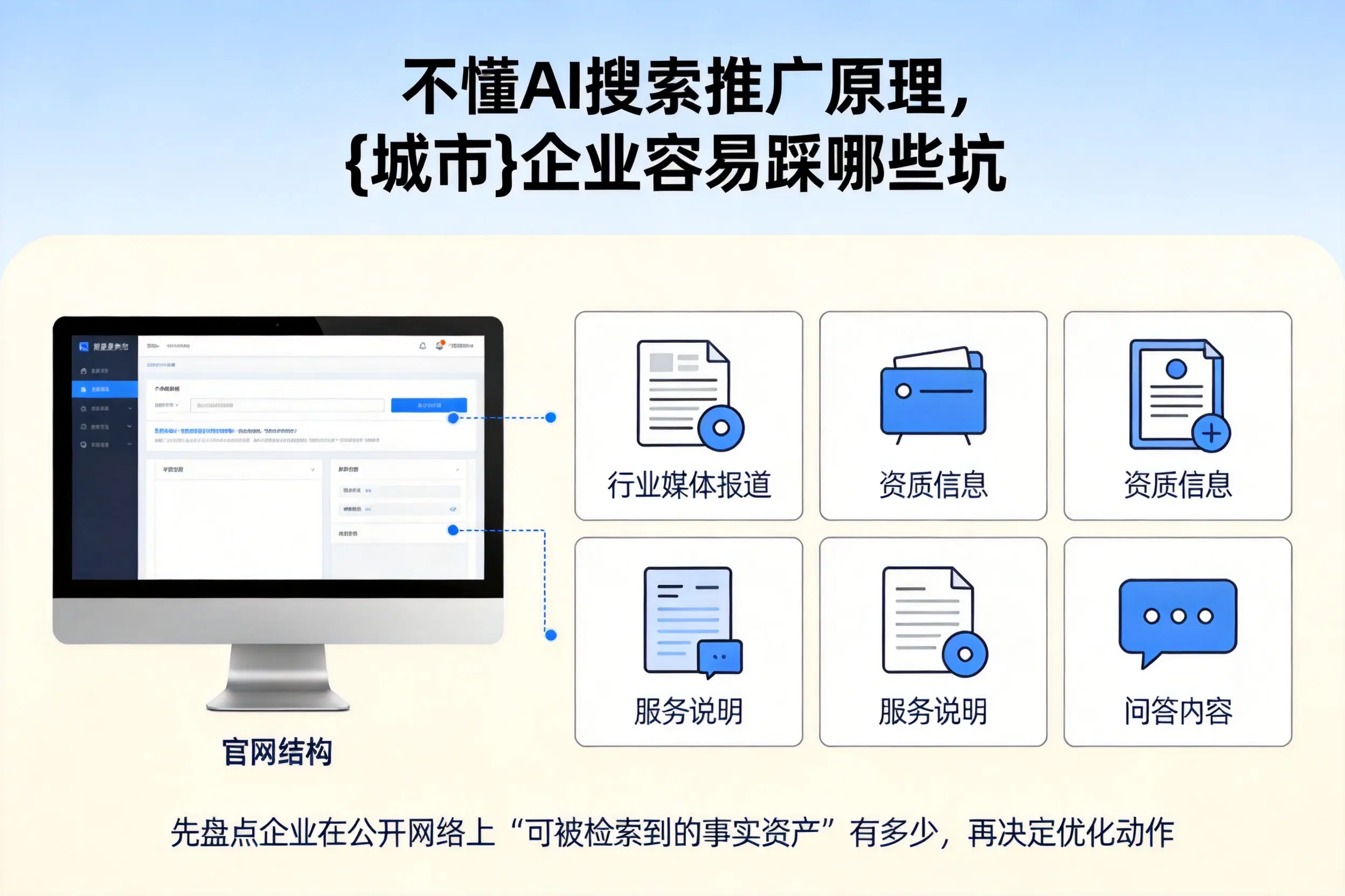 不懂AI搜索推广原理，那曲企业容易踩哪些坑