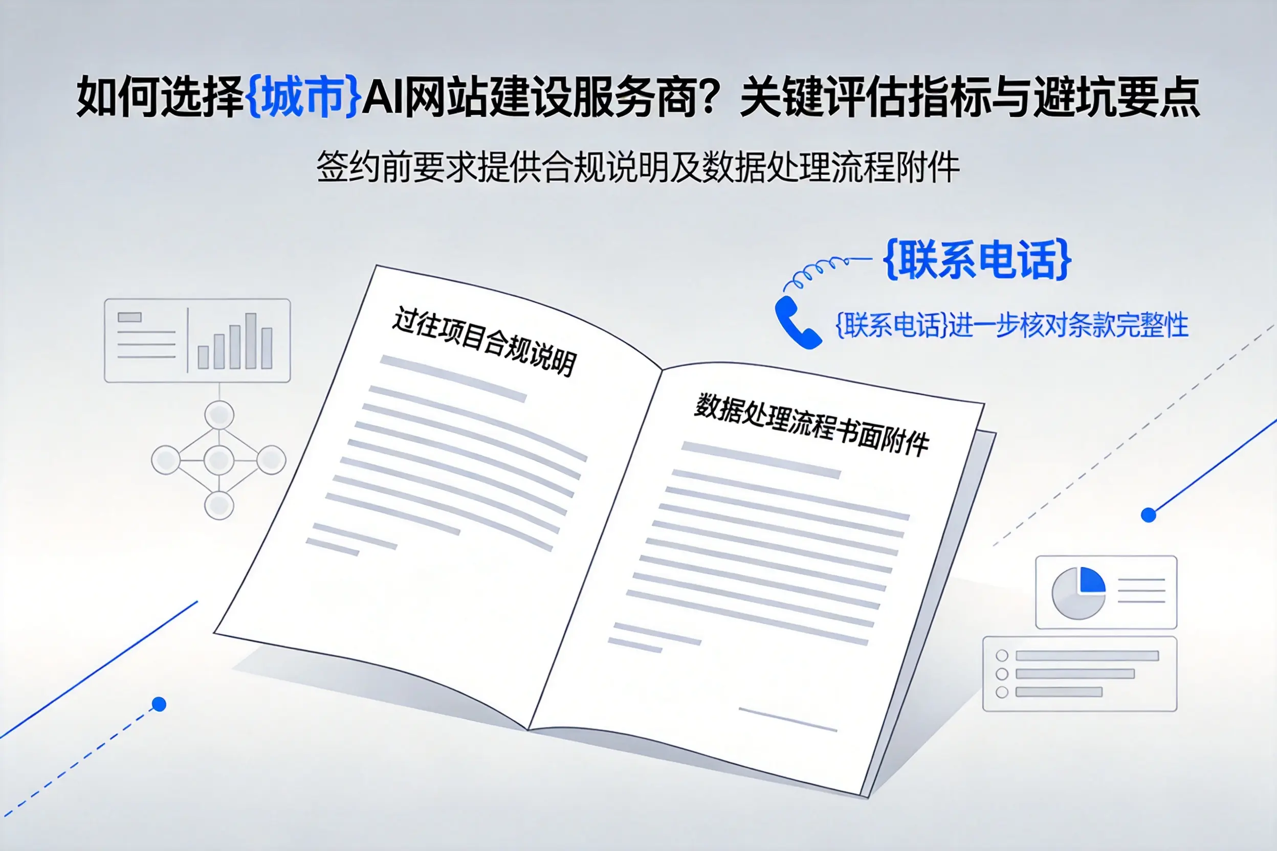 如何选择那曲AI网站建设服务商?关键评估指标与避坑要点