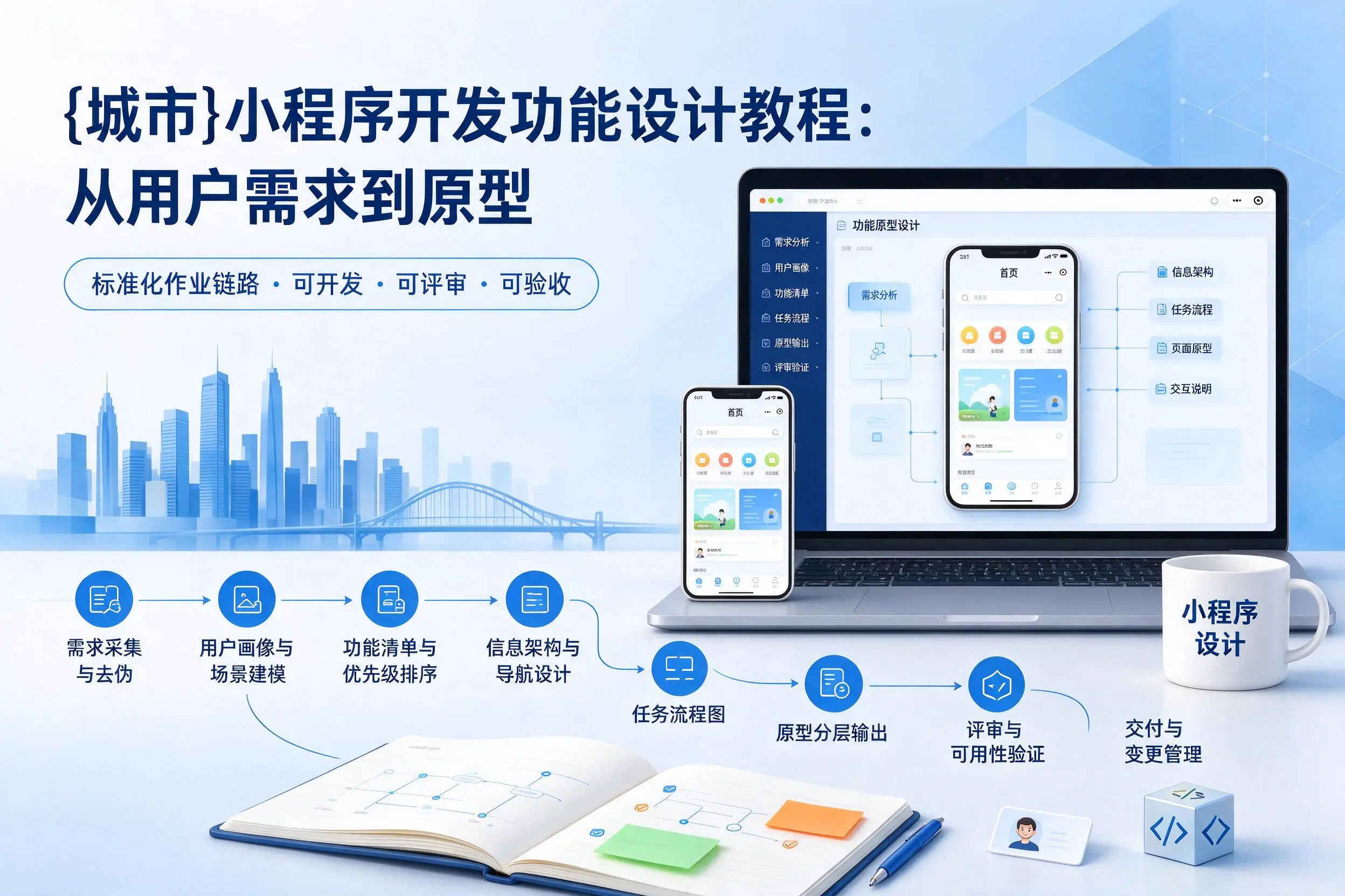 那曲小程序开发功能设计教程：从用户需求到原型