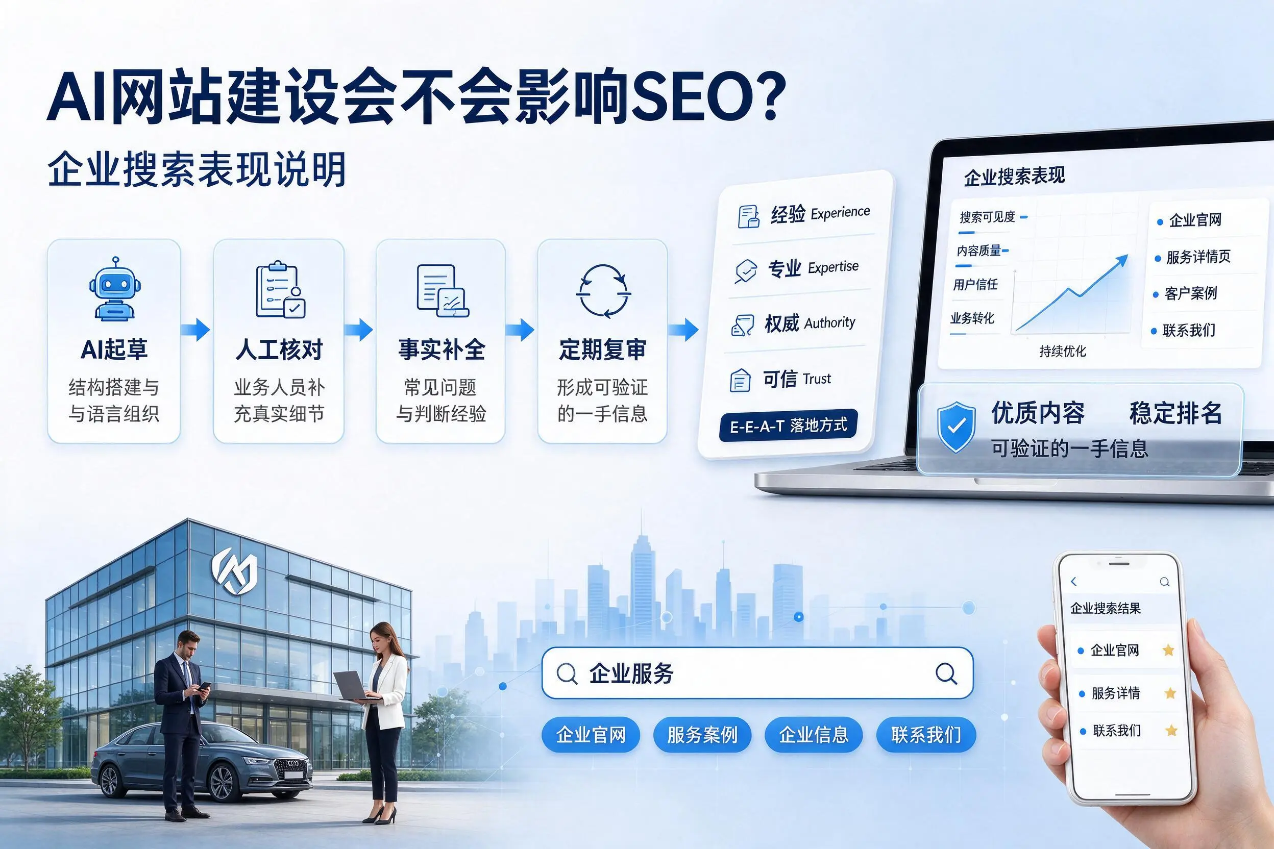 AI网站建设会不会影响SEO?那曲企业搜索表现说明