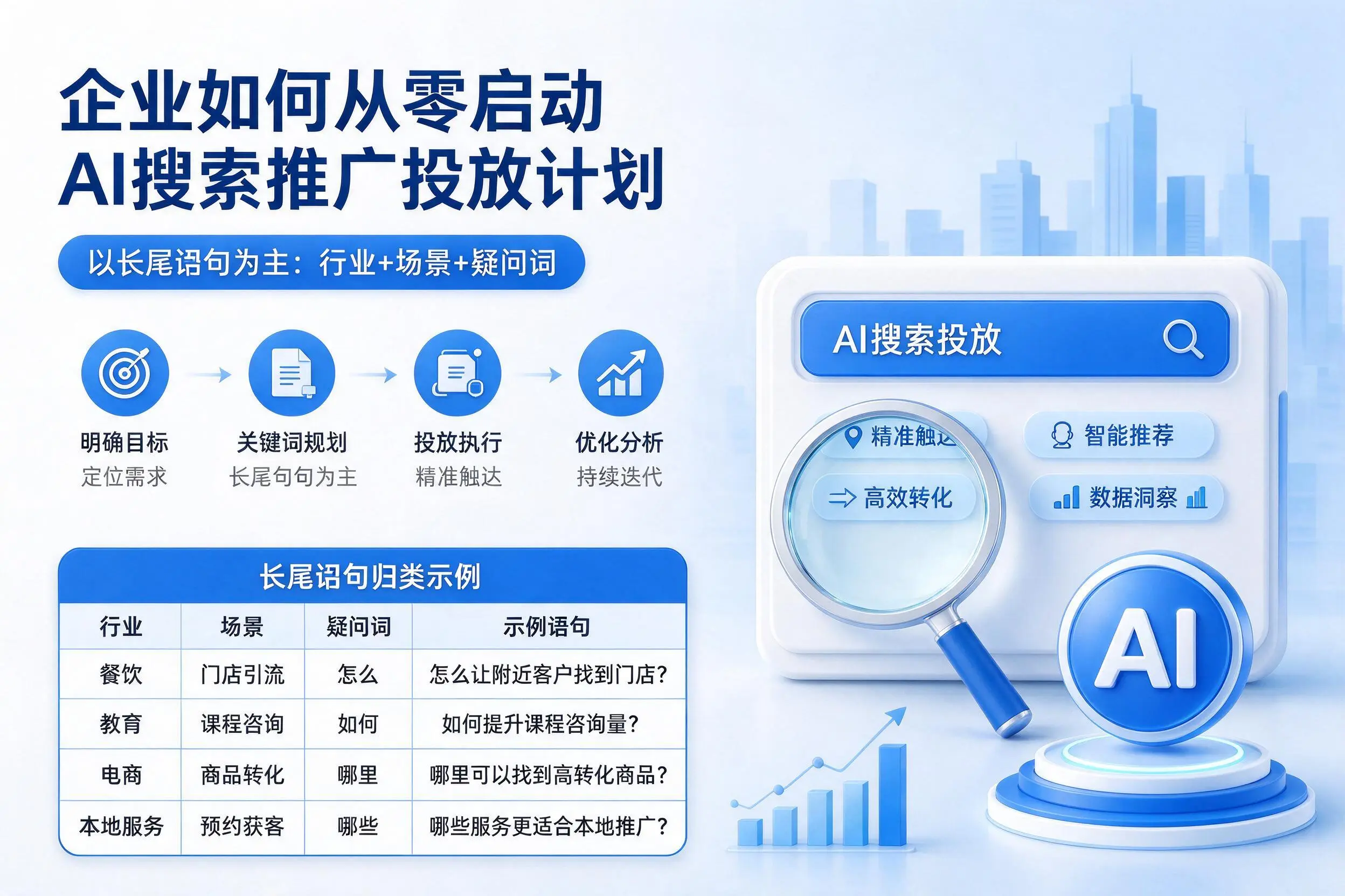 那曲企业如何从零启动AI搜索推广投放计划